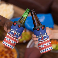 Feliz Navidad Chile Santa Claus 4 in 1 Can Cooler Tumbler Chilli Christmas - Wonder Print Shop