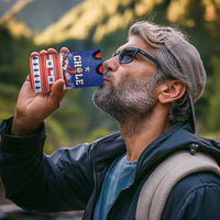 Feliz Navidad Chile Santa Claus 4 in 1 Can Cooler Tumbler Chilli Christmas - Wonder Print Shop