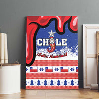 Feliz Navidad Chile Santa Claus Canvas Wall Art Chilli Christmas - Wonder Print Shop