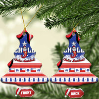 Personalized Feliz Navidad Chile Santa Claus Ceramic Ornament Chilli Christmas - Wonder Print Shop