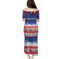 Personalized Feliz Navidad Chile Santa Claus Family Matching Puletasi and Hawaiian Shirt Chilli Christmas - Wonder Print Shop