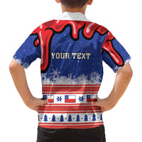 Personalized Feliz Navidad Chile Santa Claus Hawaiian Shirt Chilli Christmas - Wonder Print Shop