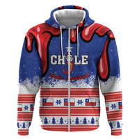 Personalized Feliz Navidad Chile Santa Claus Hoodie Chilli Christmas - Wonder Print Shop