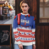 Personalized Feliz Navidad Chile Santa Claus Ugly Christmas Sweater Chilli Christmas - Wonder Print Shop