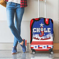 Feliz Navidad Chile Santa Claus Luggage Cover Chilli Christmas - Wonder Print Shop