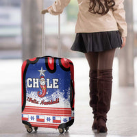 Feliz Navidad Chile Santa Claus Luggage Cover Chilli Christmas - Wonder Print Shop