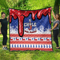 Feliz Navidad Chile Santa Claus Quilt Chilli Christmas - Wonder Print Shop
