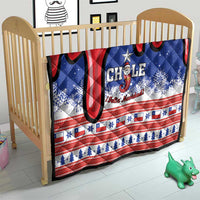 Feliz Navidad Chile Santa Claus Quilt Chilli Christmas - Wonder Print Shop