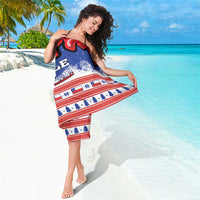 Feliz Navidad Chile Santa Claus Sarong Chilli Christmas - Wonder Print Shop