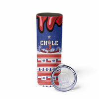 Feliz Navidad Chile Santa Claus Skinny Tumbler Chilli Christmas - Wonder Print Shop