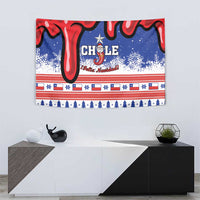 Feliz Navidad Chile Santa Claus Tapestry Chilli Christmas - Wonder Print Shop