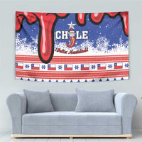 Feliz Navidad Chile Santa Claus Tapestry Chilli Christmas - Wonder Print Shop