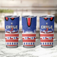 Feliz Navidad Chile Santa Claus Tumbler Cup Chilli Christmas - Wonder Print Shop