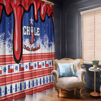 Feliz Navidad Chile Santa Claus Window Curtain Chilli Christmas - Wonder Print Shop