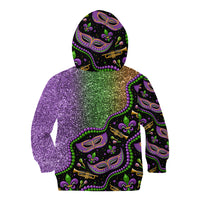 Mardi Gras Kid Hoodie Colorful Style - Wonder Print Shop