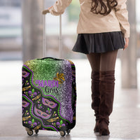 Mardi Gras Luggage Cover Colorful Style - Wonder Print Shop