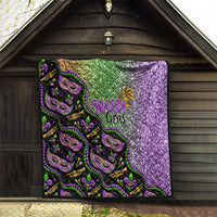 Mardi Gras Quilt Colorful Style - Wonder Print Shop