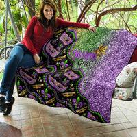Mardi Gras Quilt Colorful Style - Wonder Print Shop