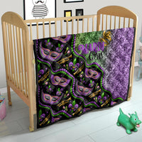 Mardi Gras Quilt Colorful Style - Wonder Print Shop