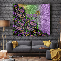 Mardi Gras Tapestry Colorful Style - Wonder Print Shop