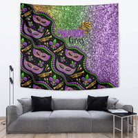 Mardi Gras Tapestry Colorful Style - Wonder Print Shop