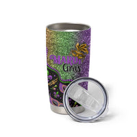 Mardi Gras Tumbler Cup Colorful Style - Wonder Print Shop