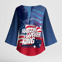 Martin Luther King MLK Kimono Sleeve Blouse I Have A Dream - Wonder Print Shop