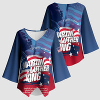 Martin Luther King MLK Kimono Sleeve Blouse I Have A Dream - Wonder Print Shop
