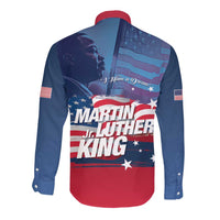 Martin Luther King MLK Long Sleeve Button Shirt I Have A Dream - Wonder Print Shop