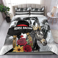 Horse Racing Bedding Set Derby Lady Triple Flowers