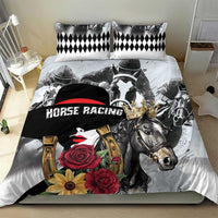 Horse Racing Bedding Set Derby Lady Triple Flowers