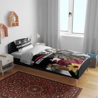 Horse Racing Bedding Set Derby Lady Triple Flowers