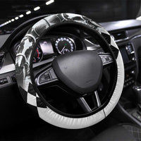 Horse Racing Steering Wheel Cover Derby Lady Triple Flowers