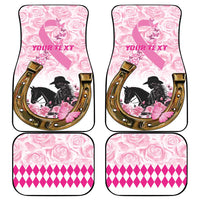 Kentucky Survivors Car Mats Horse Derby Lady Pink Roses