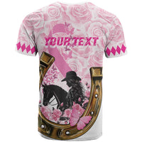 Personalized Kentucky Survivors T Shirt Horse Derby Lady Pink Roses