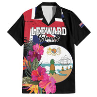 Personalised Bonaire Family Matching Off The Shoulder Long Sleeve Dress and Hawaiian Shirt Boneiru Coat of Arms