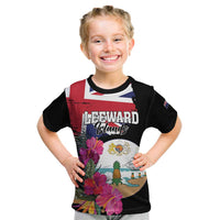 Personalised Bonaire Kid T Shirt Boneiru Coat of Arms