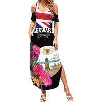 Personalised Bonaire Summer Maxi Dress Boneiru Coat of Arms