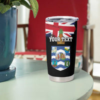 Personalised Bonaire Tumbler Cup Boneiru Coat of Arms
