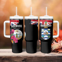 Personalised Bonaire Tumbler With Handle Boneiru Coat of Arms