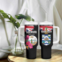 Personalised Bonaire Tumbler With Handle Boneiru Coat of Arms