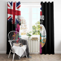 Bonaire Window Curtain Boneiru Coat of Arms