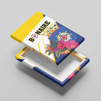 British Leeward Islands Canvas Wall Art Tropical Flower Grunge Style