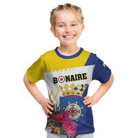 Personalised British Leeward Islands Kid T Shirt Tropical Flower Grunge Style