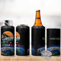Personalized Gulf Of Mexico Est 1550 4 in 1 Can Cooler Tumbler Gulf Of Mexico From Space