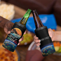 Personalized Gulf Of Mexico Est 1550 4 in 1 Can Cooler Tumbler Gulf Of Mexico From Space