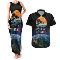Personalized Gulf Of Mexico Est 1550 Couples Matching Tank Maxi Dress and Hawaiian Shirt Gulf Of Mexico From Space