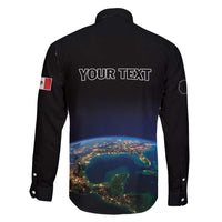 Personalized Gulf Of Mexico Est 1550 Family Matching Puletasi and Hawaiian Shirt Gulf Of Mexico From Space