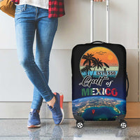 Gulf Of Mexico Est 1550 Luggage Cover Gulf Of Mexico From Space