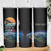 Personalized Gulf Of Mexico Est 1550 Skinny Tumbler Gulf Of Mexico From Space